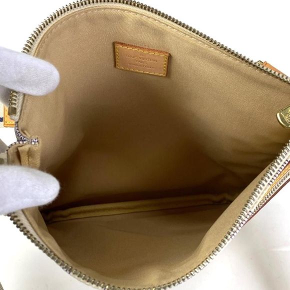 Louis Vuitton Pochette Bosphore Crossbody Shoulder Bag Damier Azur White - Picture 6 of 6